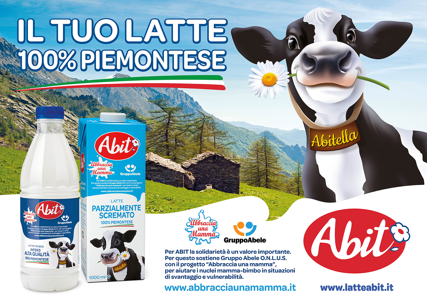 Abit e Gruppo Abele unite nel progetto Abbraccia Una Mamma - magazine Abit